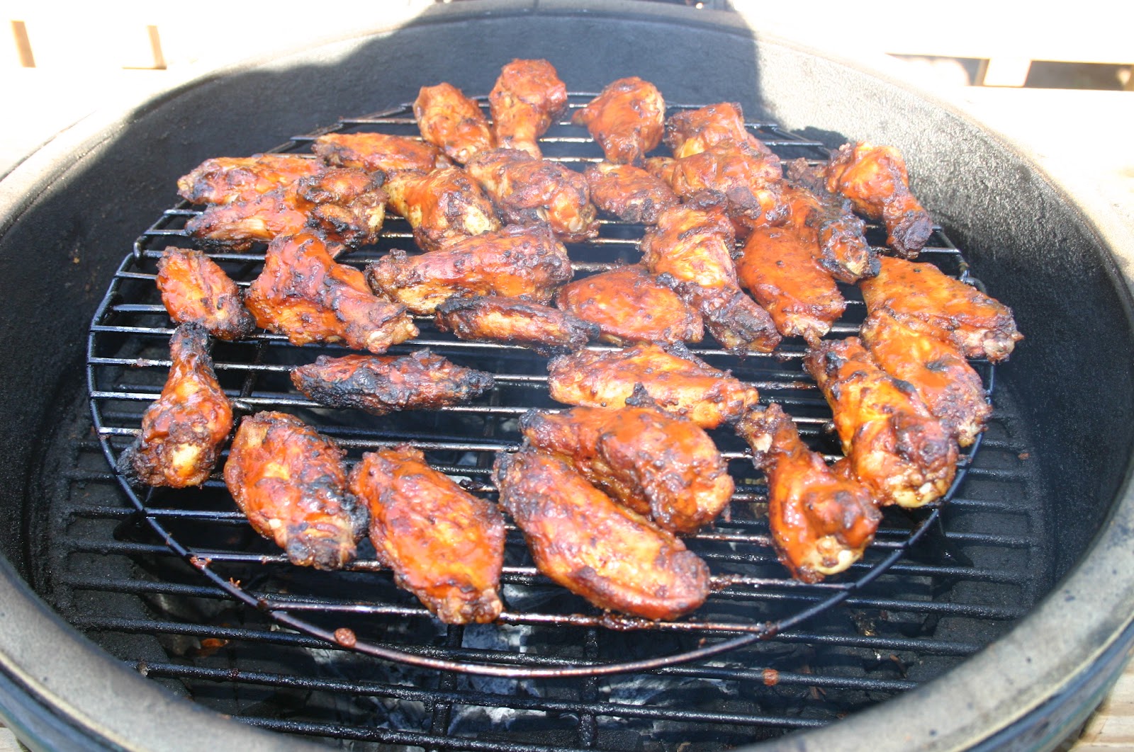 A Dad, a Son and Their Grills Hot Wings
