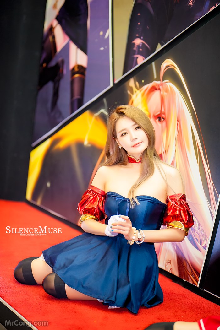 Han Ga Eun's beauty at G-Star 2016 exhibition (143 photos)