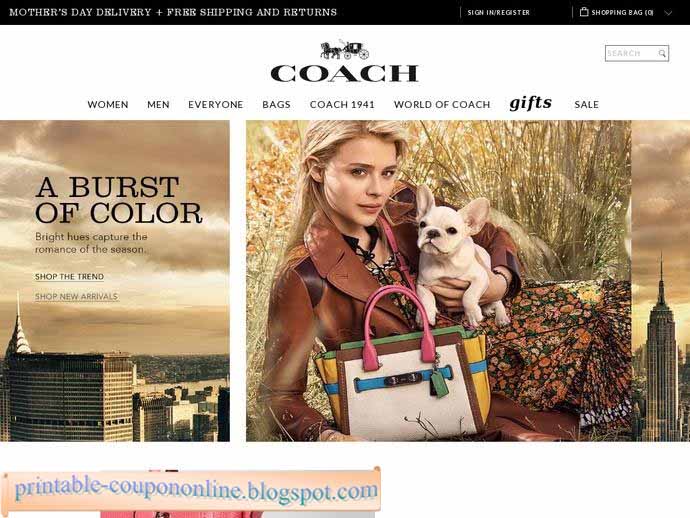 Printable Coupons 2020 Coach Coupons