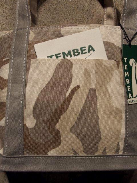 TEMBEA TOTE BAG - Small Size / Snow & Woodland Camo Spring/Summer 2015 SUNRISE MARKET