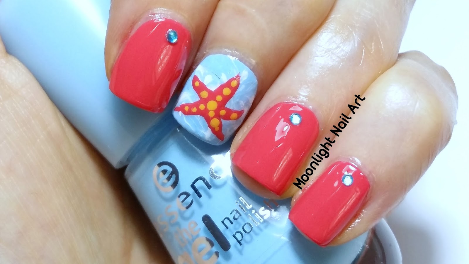 6. Ocean-Inspired Starfish Nails - wide 8