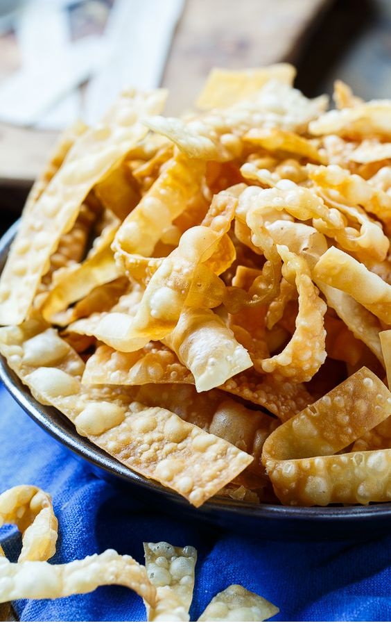 Fried Wonton Strips