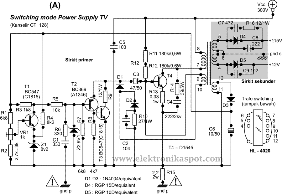 power-supply TV 1