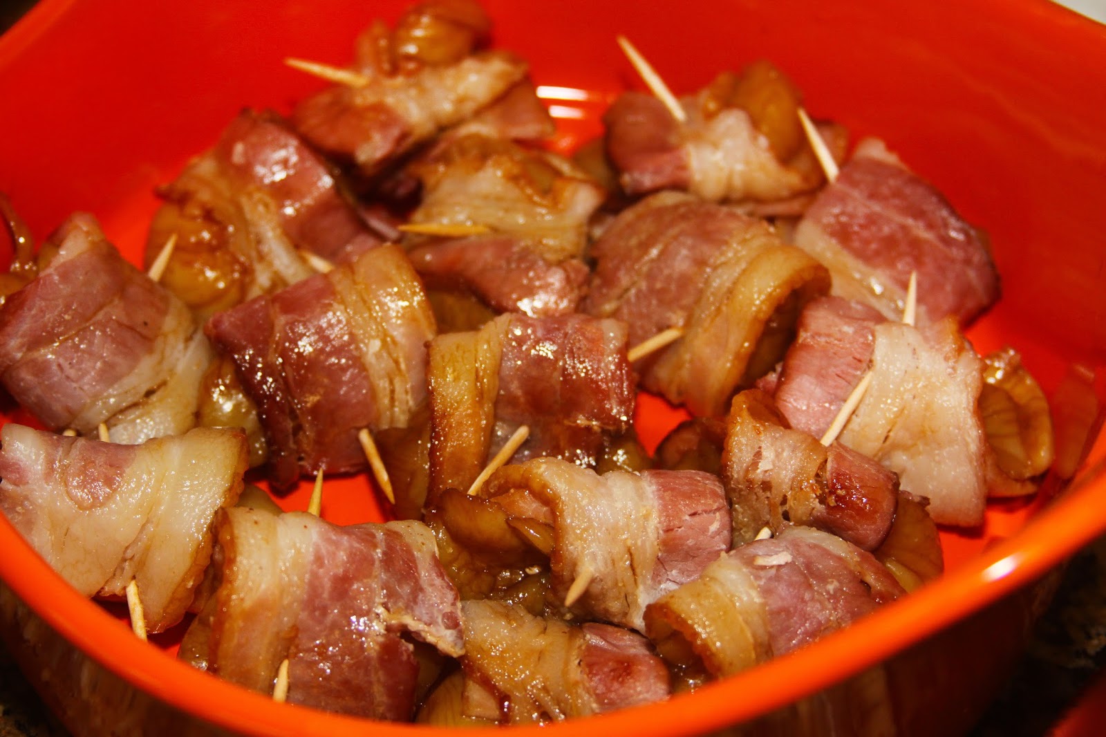 For the Love of Food Teriyaki Bacon Wrapped Scallops