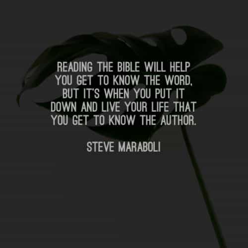 Inspirational quotes about the bible and its strength
