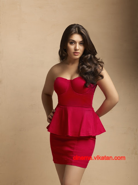  Hansika Motwani in Red HOt Dress -  Hansika Motwani Latest Hot Photoshoot Pics - 2012