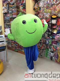 thú rối mascot thỏ 