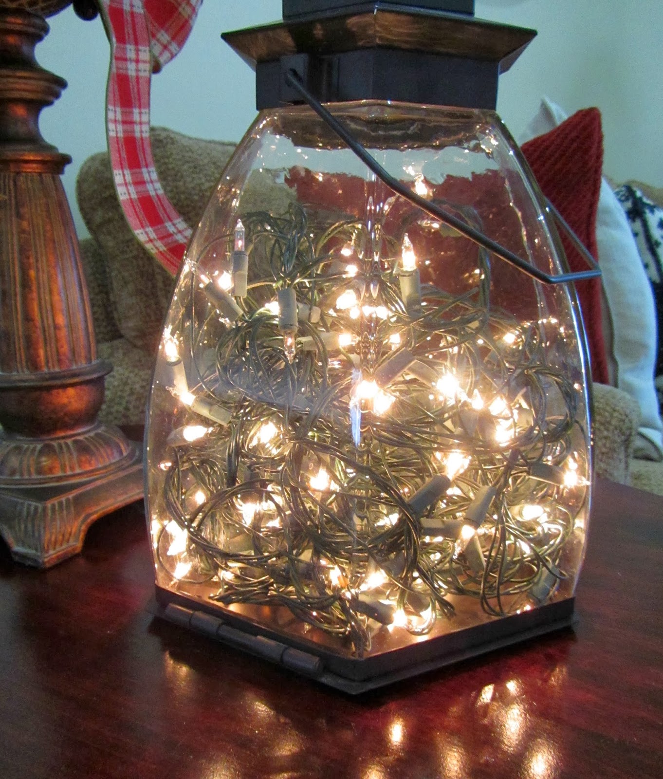 At Rivercrest Cottage Simple Decorating Lights In A Jar