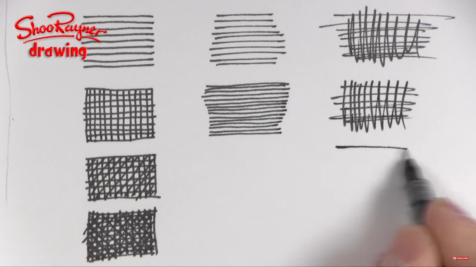 What is Crosshatching? - Pen and ink drawing for beginners by Shoo Rayner