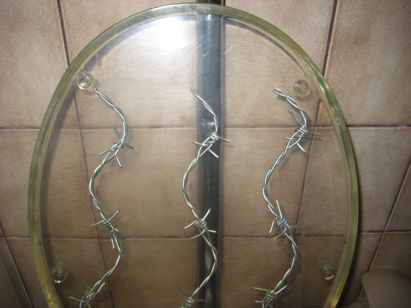 das Blog a tribute to our barbed wire toilet seat.