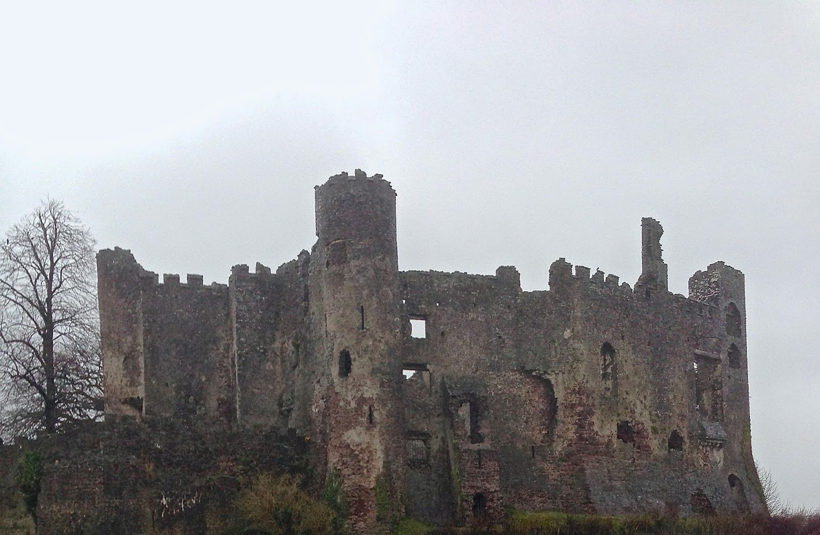 A ruined castle