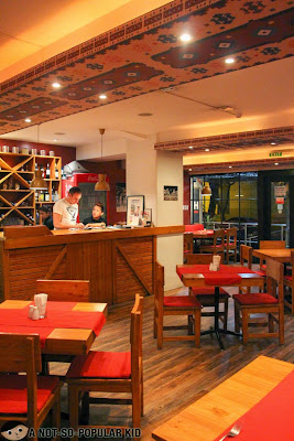 Balkan Restaurant's interior in Makati