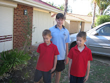 My Kiddies on their fist day of school 2011