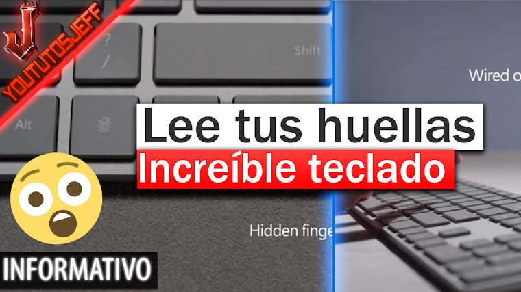 Increíble Teclado que lee tus huellas - Microsoft Modern Keyboard