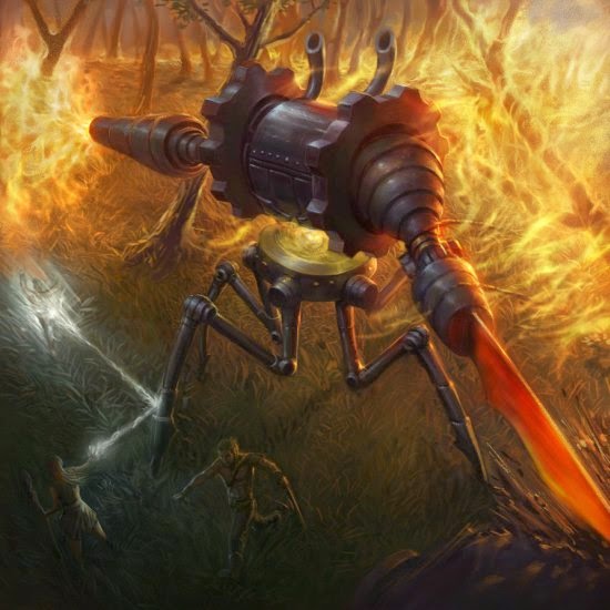 Chris Ng Fhze Yang chrisnfy85 deviantart ilustrações ficção científica soldados futuristas card games