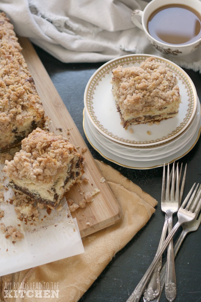 Chocolate Chip Walnut Streusel Coffee Cake All Roads Lead to the Kitchen