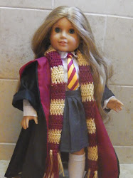 american tie hermione doll costume granger harry potter dolls tutorial costumes clothes diy scarf grainger skirt robe sketch thesavagedolls custom