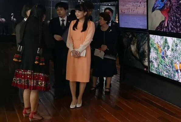 Princess Mako visited the National Museum of Ethnography and Folklore (Musef) 