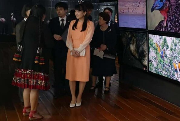 Princess Mako visited the National Museum of Ethnography and Folklore (Musef) 