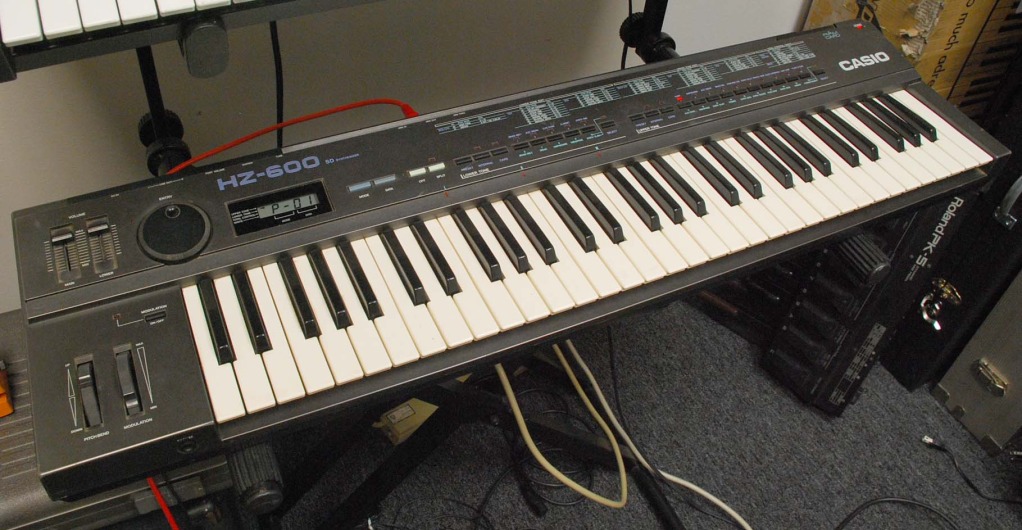 MATRIXSYNTH Casio HZ600 SD Synthesizer with Analog Filters