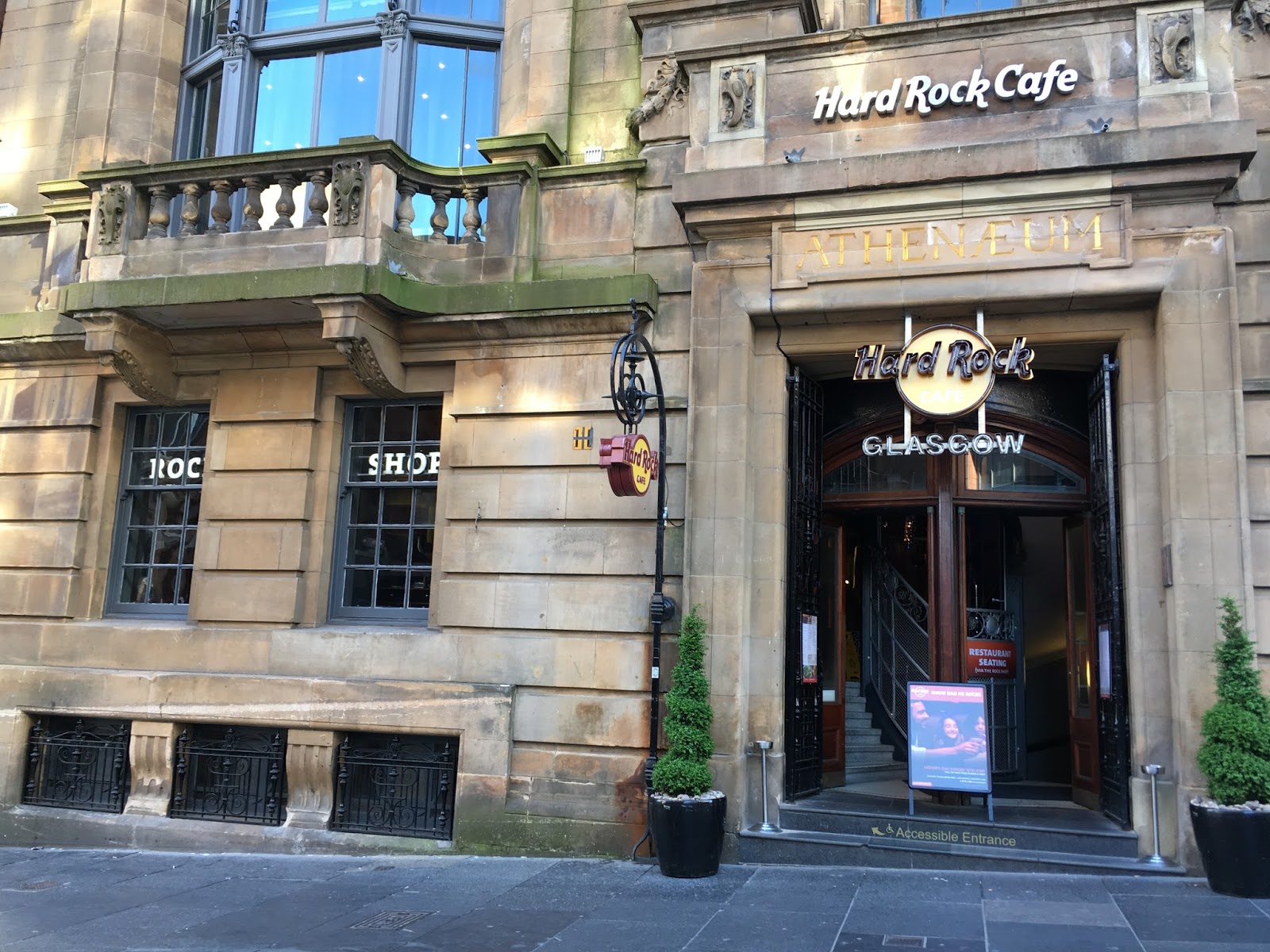 Hard Rock Café Glasgow Visit Tiggy Poes and Flutterbys