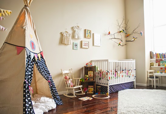 Lindos dormitorios para bebé niña - Ideas para decorar dormitorios