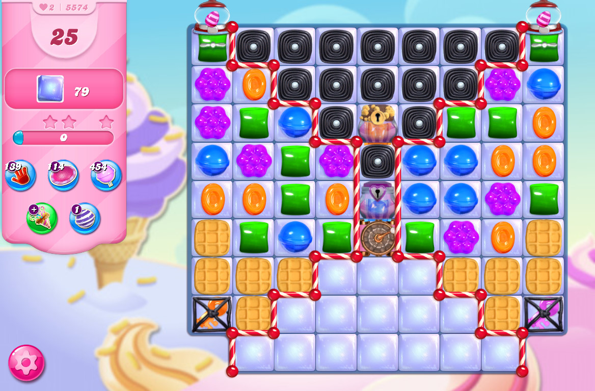 Candy Crush Saga level 5574