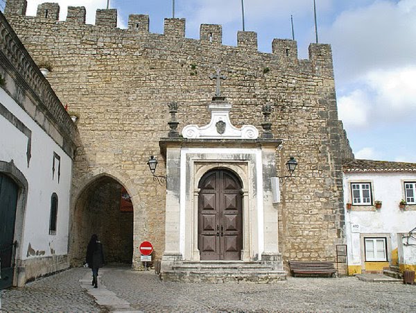 a detail of Obidos