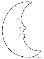 Mewarnai Gambar Bulan Mewarnai Gambar