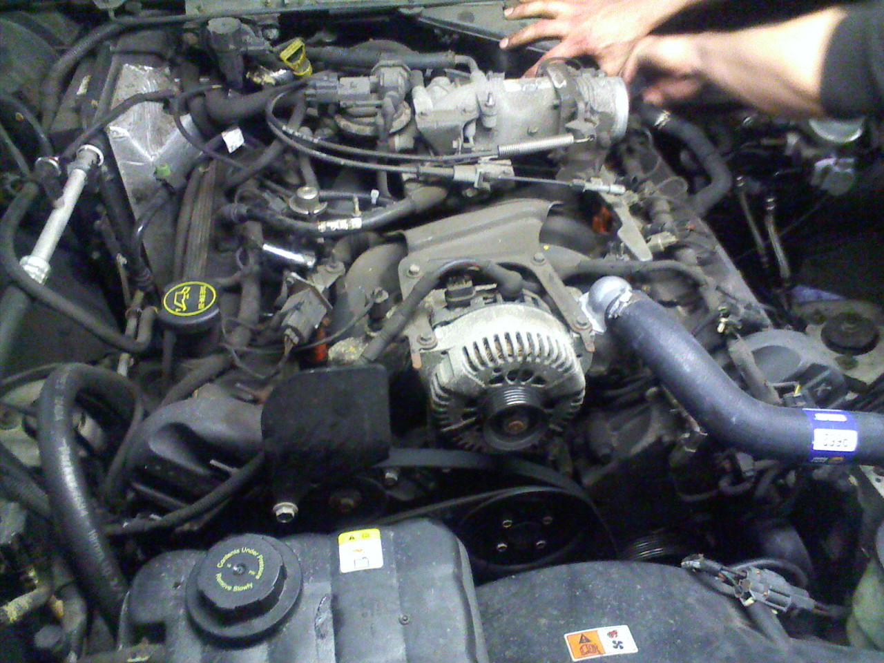 Ford crown victoria exhaust manifold leak #3
