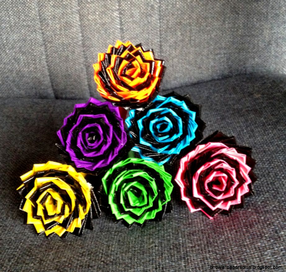 Tape Flowers — Crafthubs