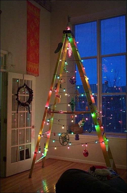 simply vintageous...by Suzan Christmas Tree Ladders!!!