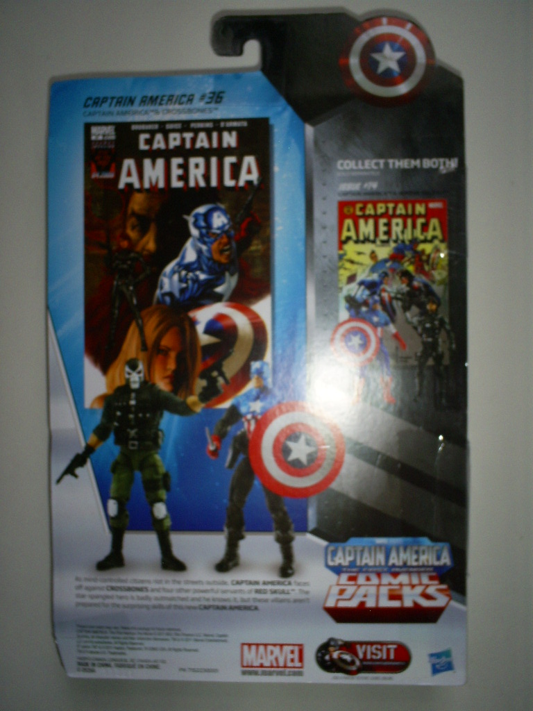 That Figures REVIEW Captain America The First Avenger Comic Packs