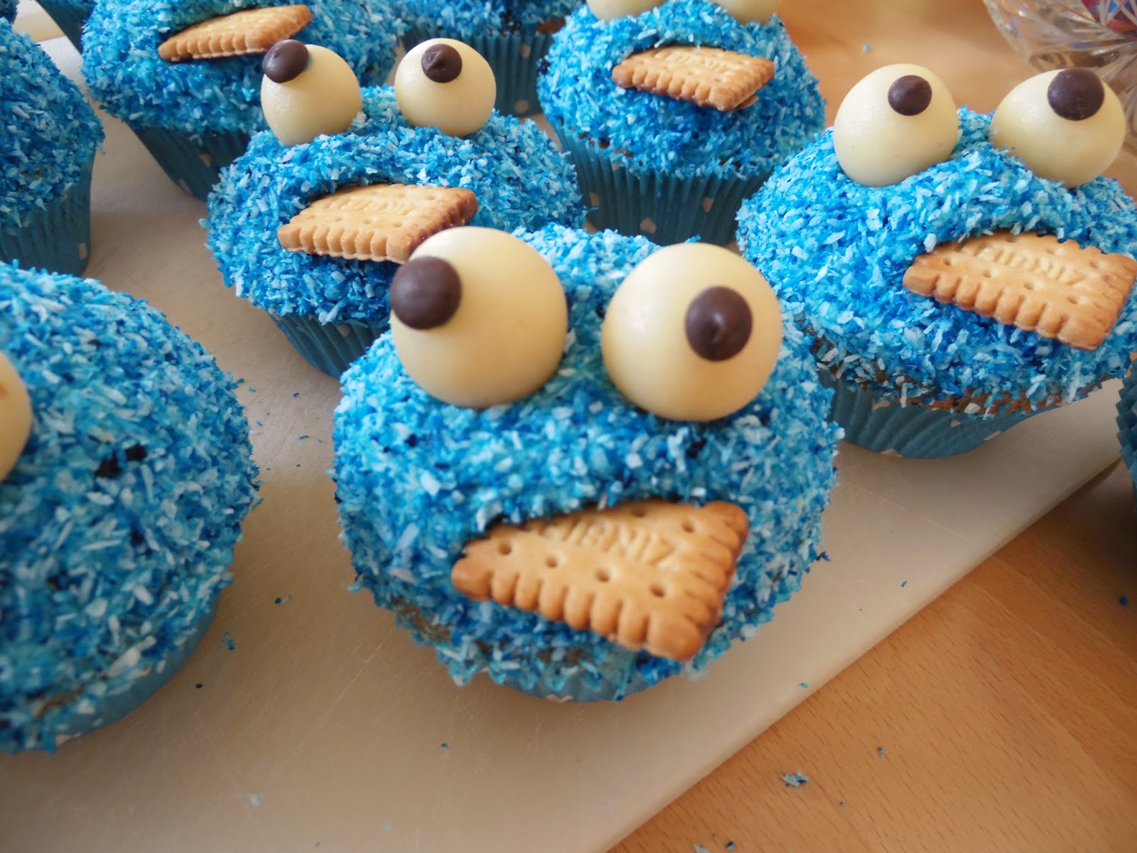 Frinis kreative Zauberküche *Kochen &amp; Backen*: Krümelmonster Muffins ...