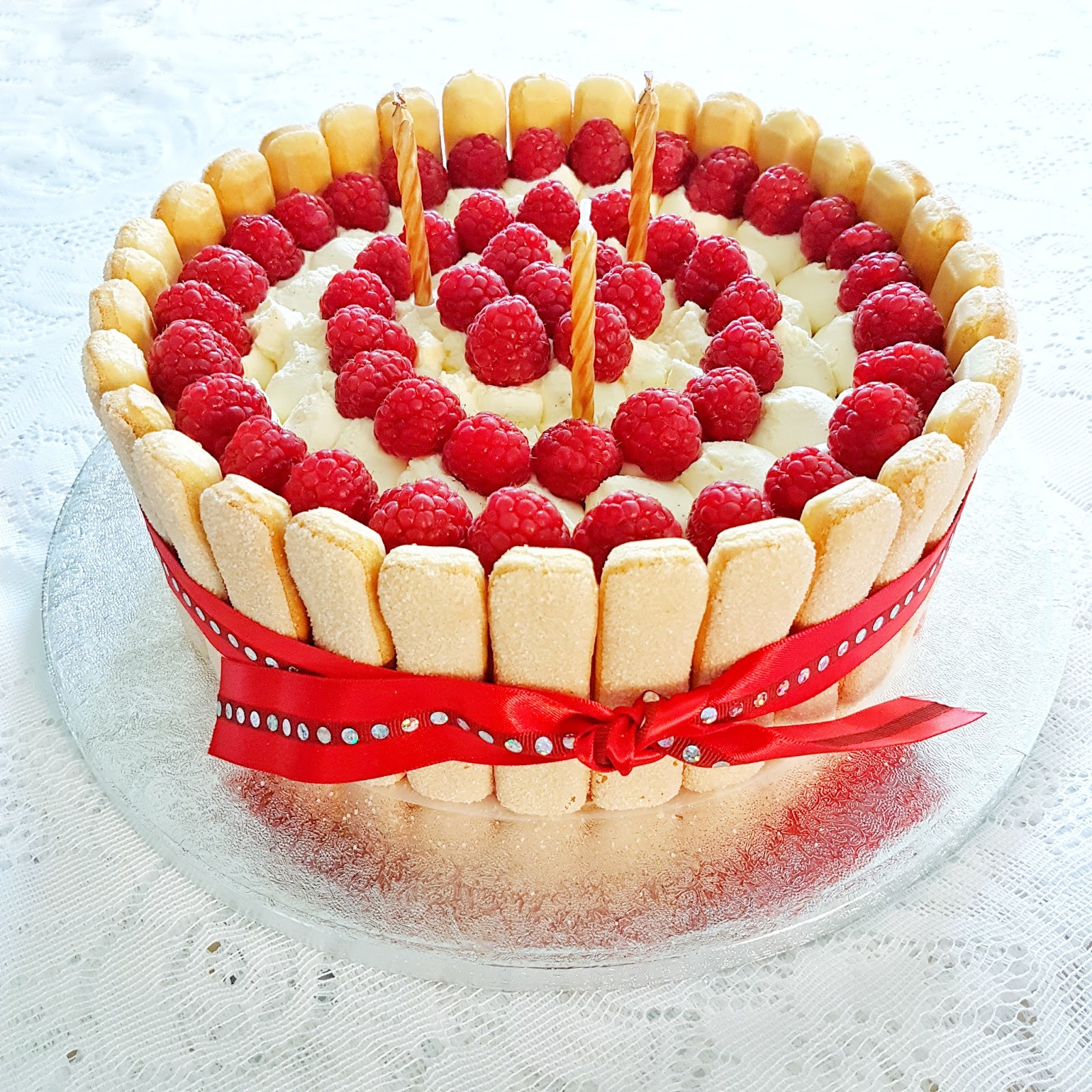 Raspberry Mousse Charlotte with Tonka Cream Recipe