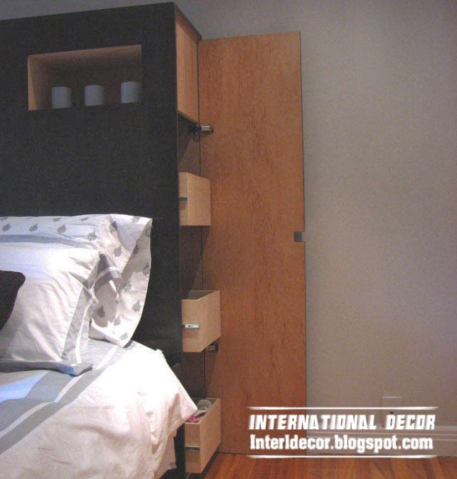 Creative storage headboard designs and ideas Interior Home Decors
