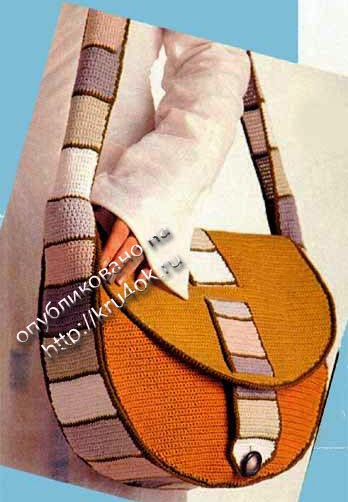 Bolso moderno crochet