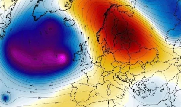 Un Ciclón Golpeara Partes De Europa. Un Ciclón Golpeara Partes De Europa.