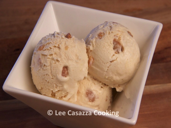 Izetta's Southern Cooking OLDFASHIONED BUTTER BRICKLE ICE CREAM