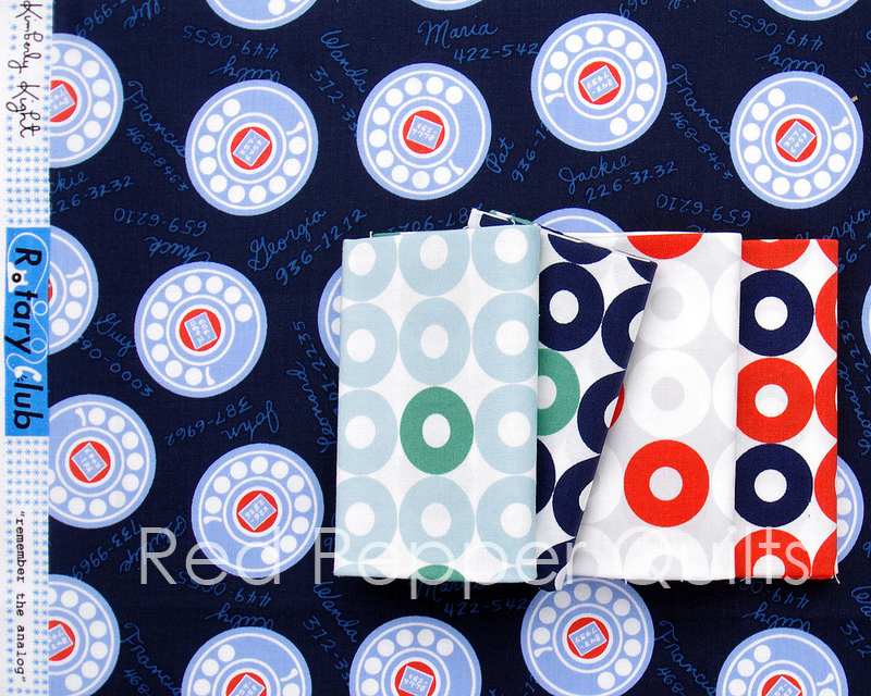 Rotary Club by Kim Kight for Cotton + Steel | Red Pepper Quilts 2016