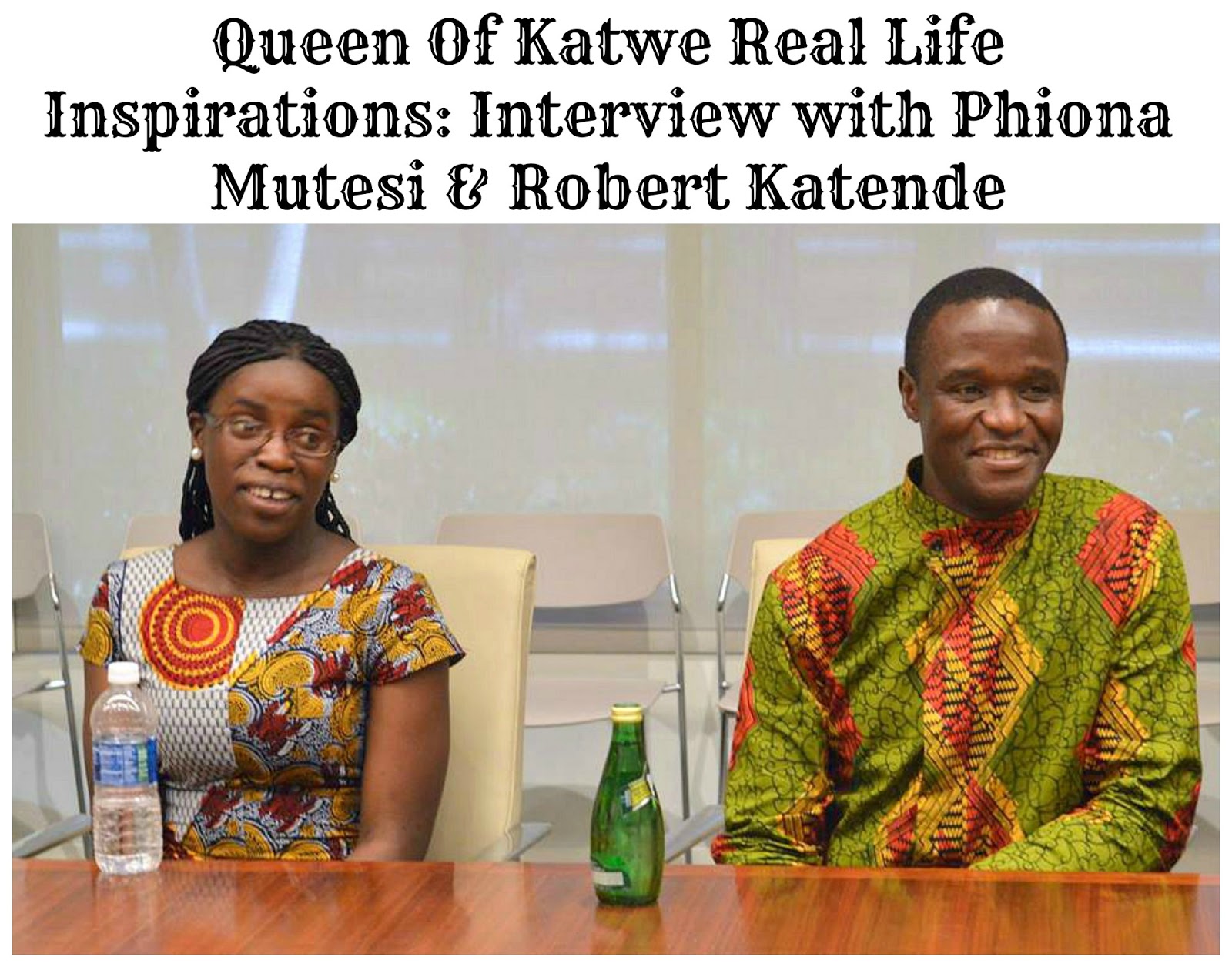 Interview With Phiona Mutesi & Robert Katende Queen of Katwe