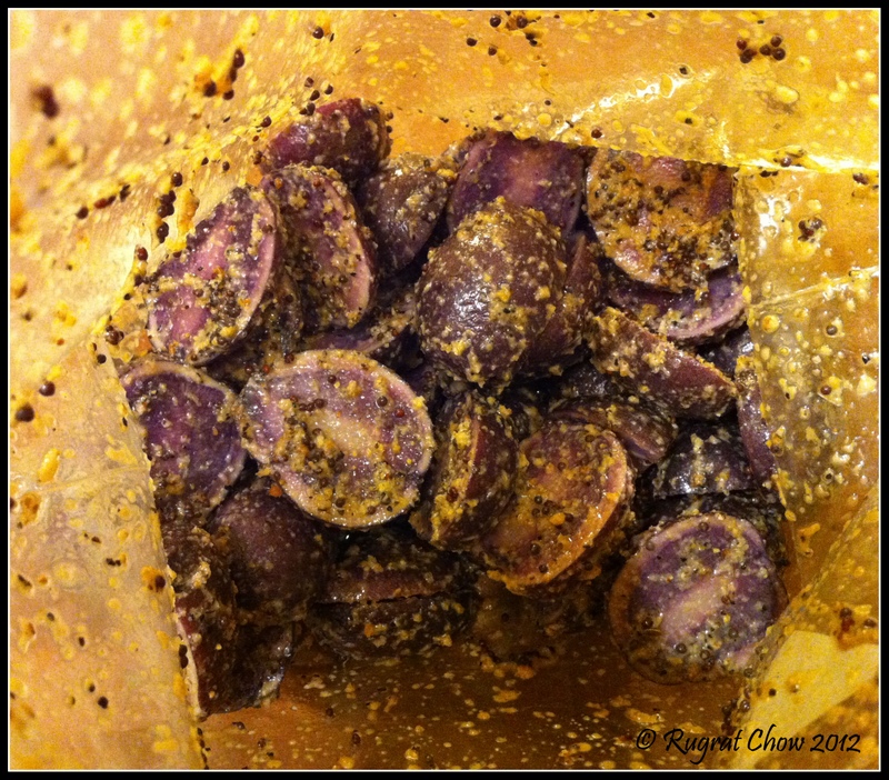 A Whole Food Life Herb Roasted Purple Potatoes
