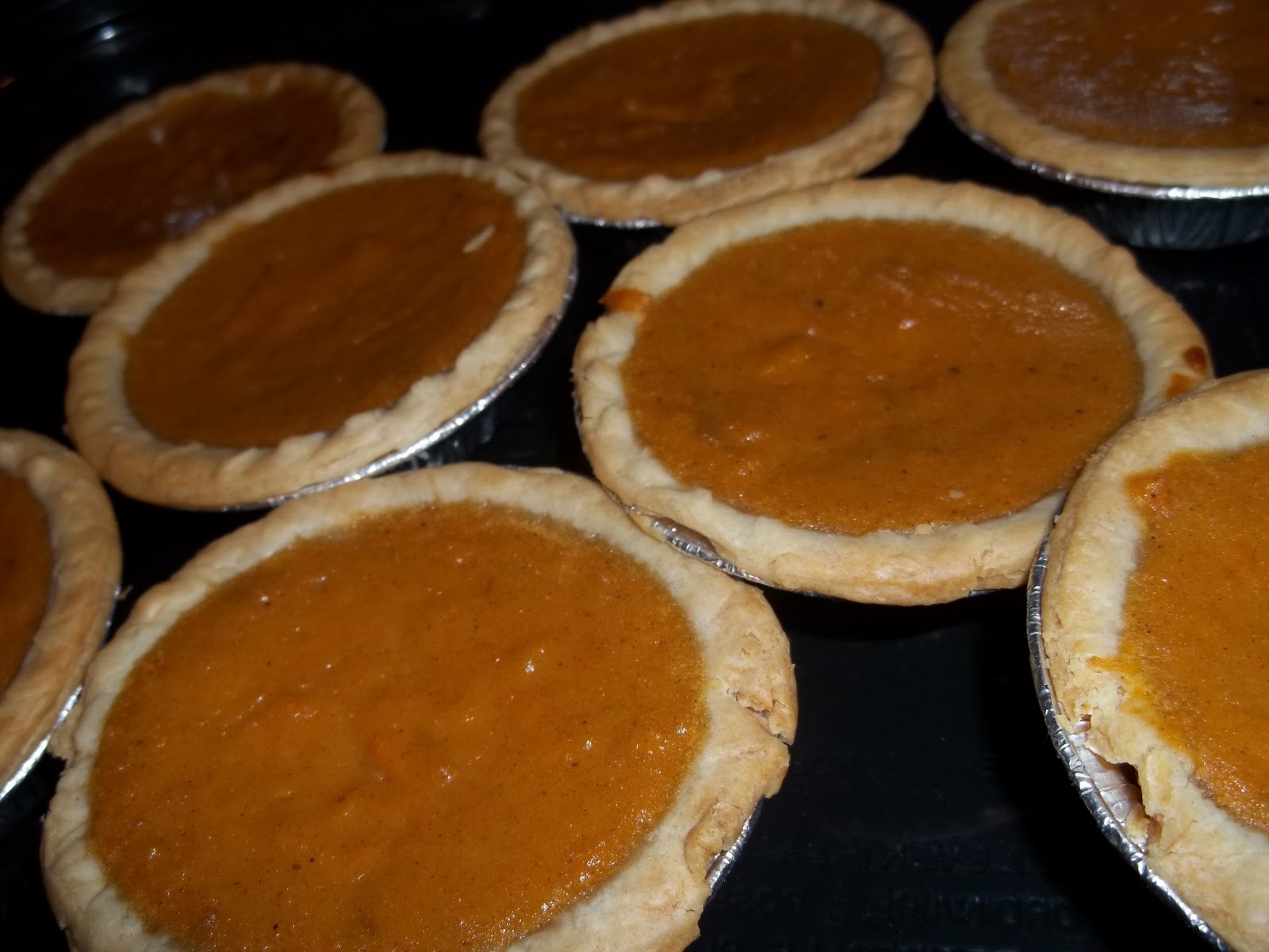 Simple 'n Southern Mini Sweet Potato Pies with Brown Sugar Pecan Topping