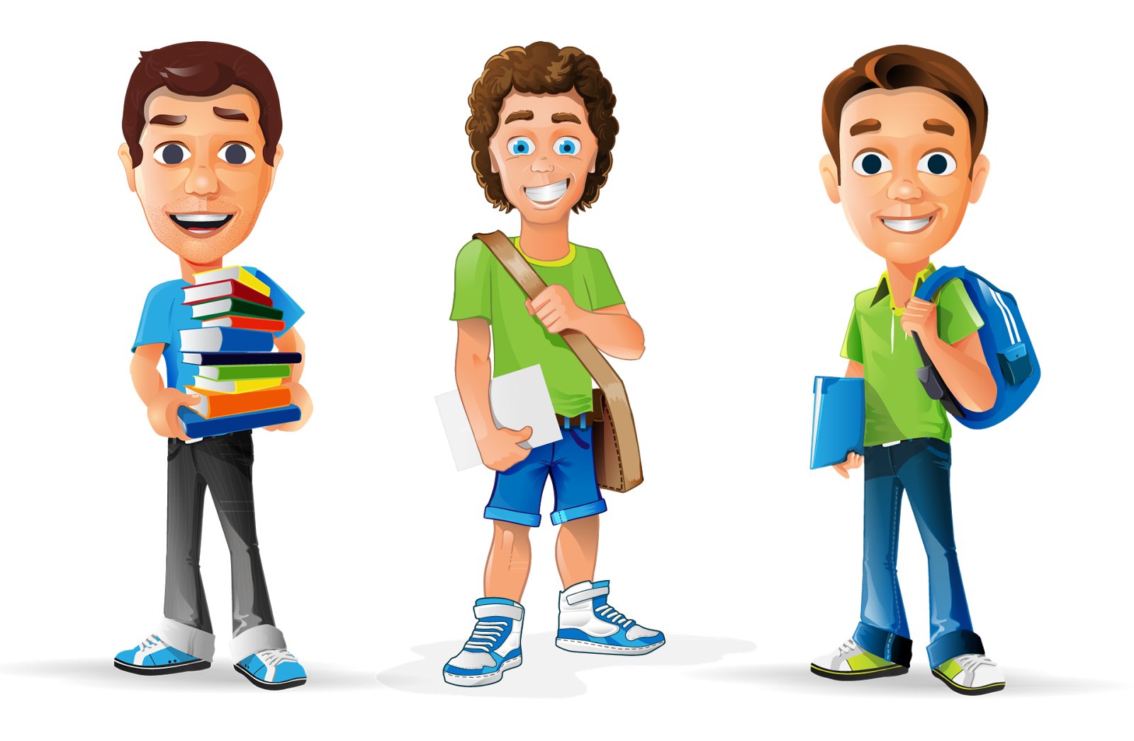 تحميل 150 شخصية كرتونية فكتور عالية الجودة للمصممين بصيغة