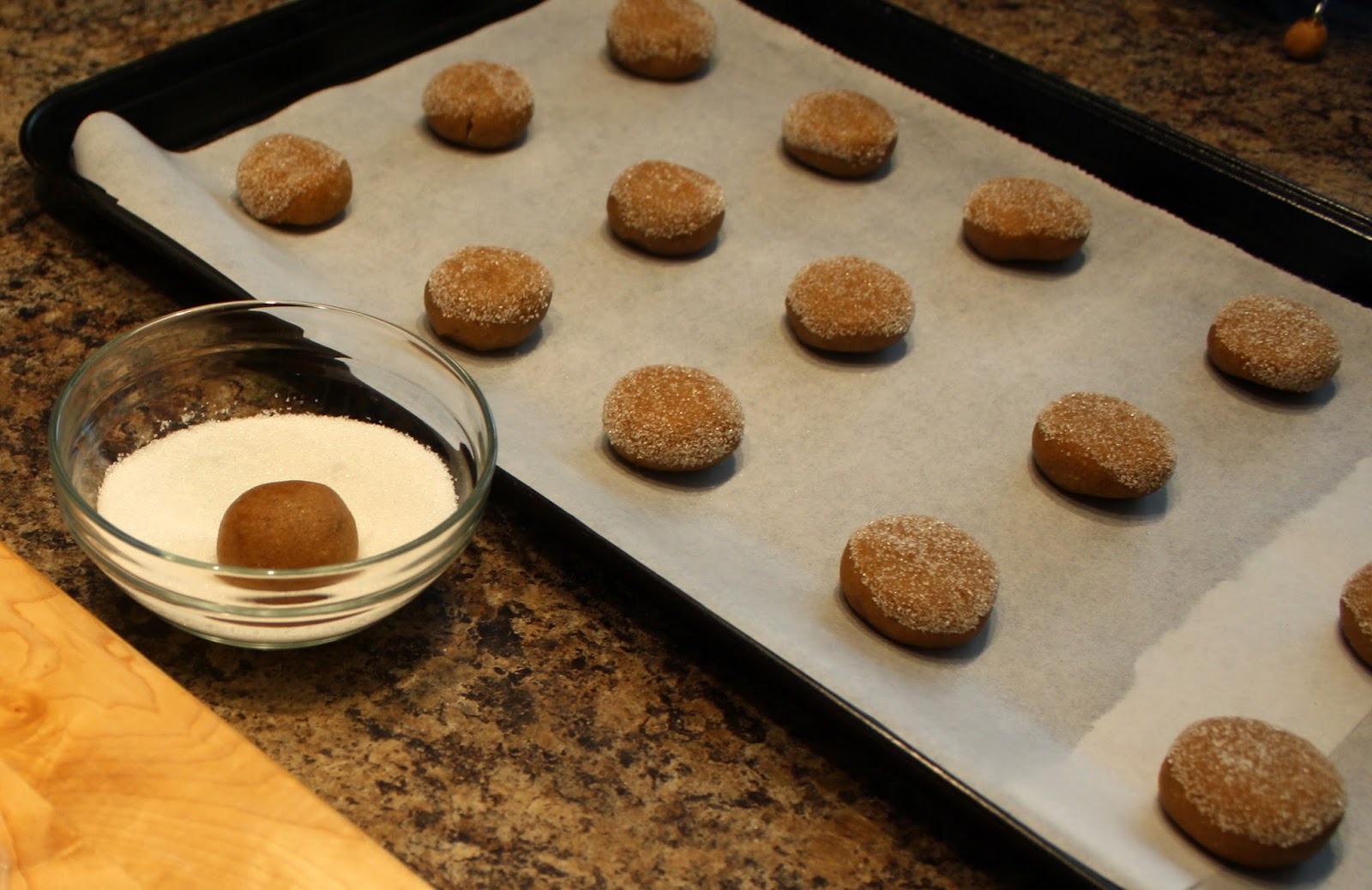 My Dark Cove Pantry Bacon Fat Gingersnaps