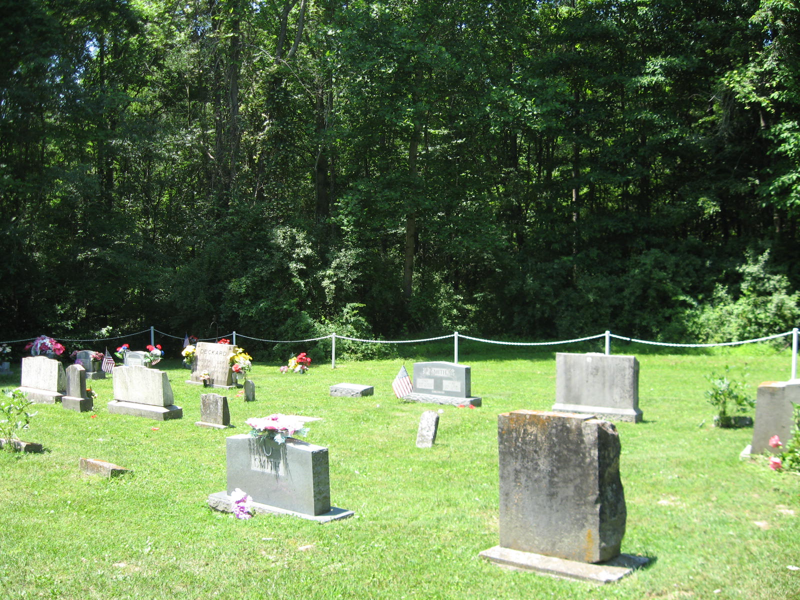 A Walk Through The Tombstones New Allen's Creek Cemetery