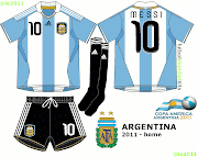 Selección Argentina - 2011 (home y away) argentina home 