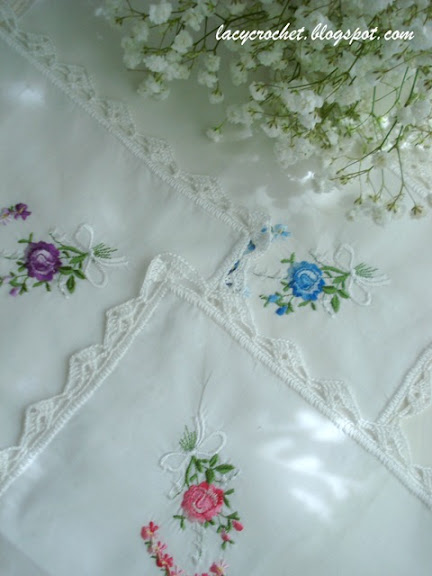 handkerchiefs with lace