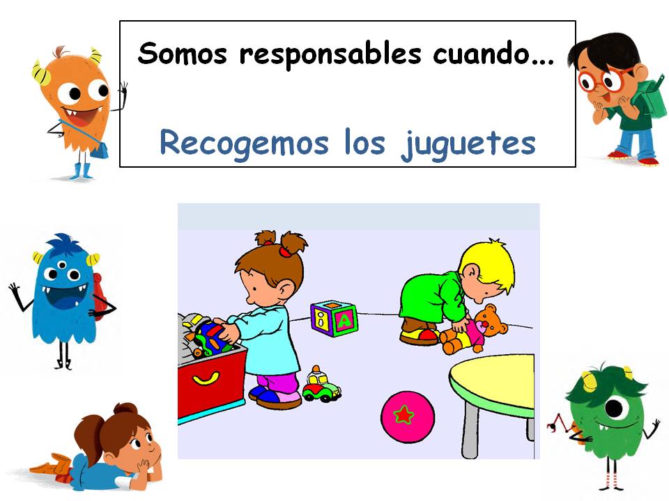 Maestra de infantil Responsabilidad