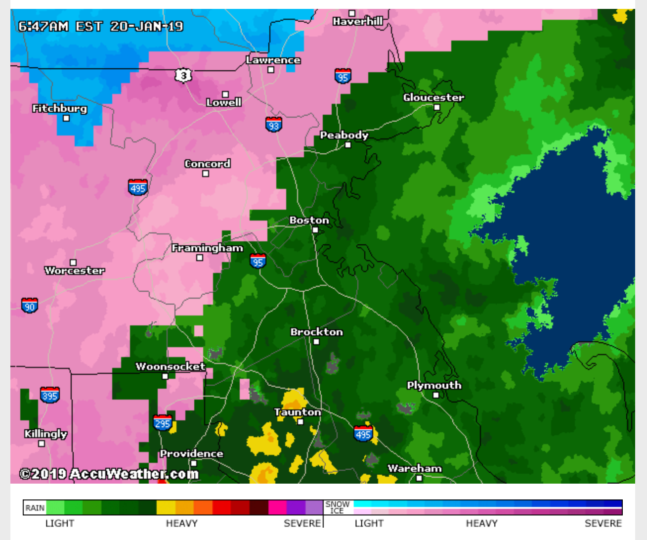 Blackstone Valley Weather Service 01.20.19 Winter Storm Live Blog